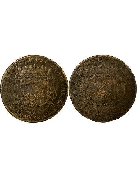 Paul Cassard 1 jeton Laiton 1689 T Nantes