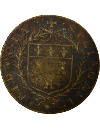 Étienne Pallu 1 jeton Laiton 1630 E Tours