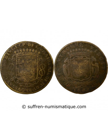 Paul Cassard 1 jeton Laiton 1689 T Nantes