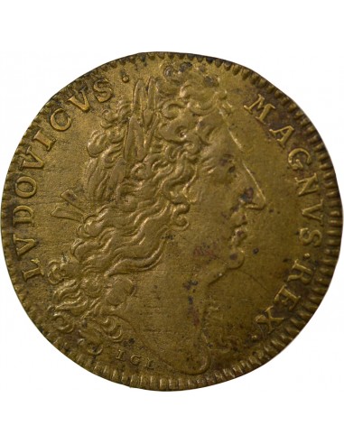 Louis XIV 1 jeton Laiton 1698 ?