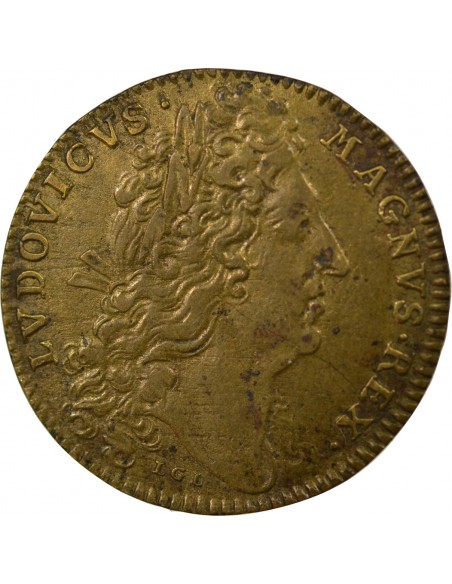 Louis XIV 1 jeton Laiton 1698 ?