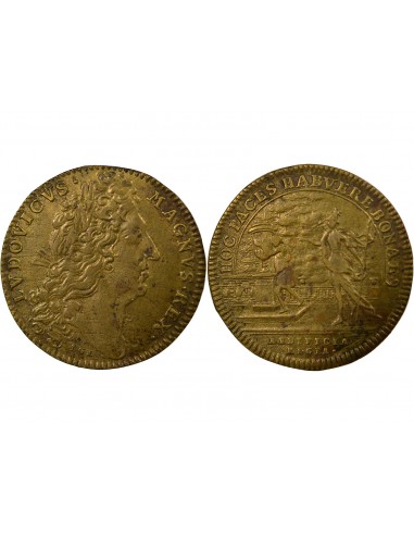 Louis XIV Jeton Laiton 1698 ?