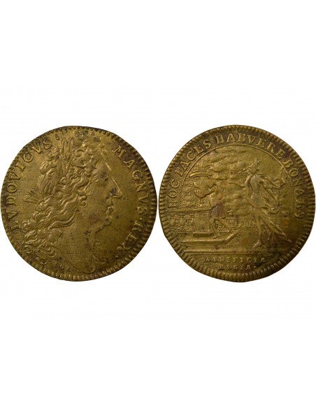 Louis XIV Jeton Laiton 1698 ?