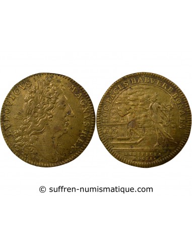 Louis XIV 1 jeton Laiton 1698 ?