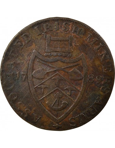 Irlande 1 jeton Cuivre 1789