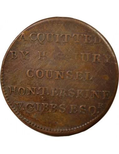 Grande Bretagne Jeton Cuivre 1794