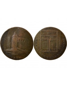 Grande Bretagne 1 jeton Cuivre 1794 2