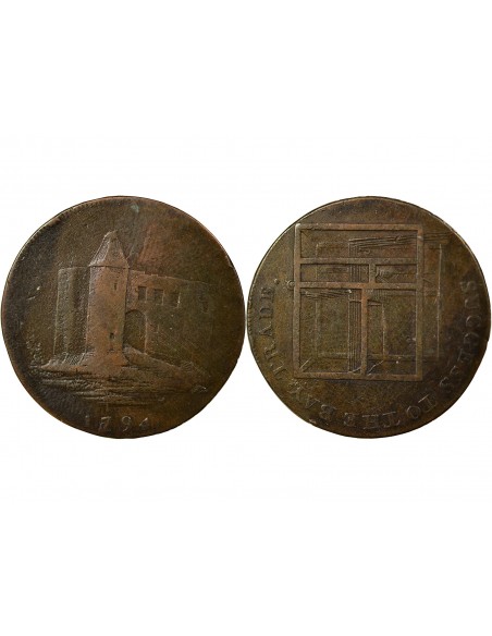 Grande Bretagne 1 jeton Cuivre 1794