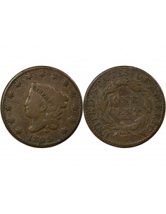 USA Cent Cuivre 1825 Philadelphie 2