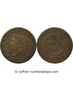 USA 1 cent Cuivre 1825 Philadelphie