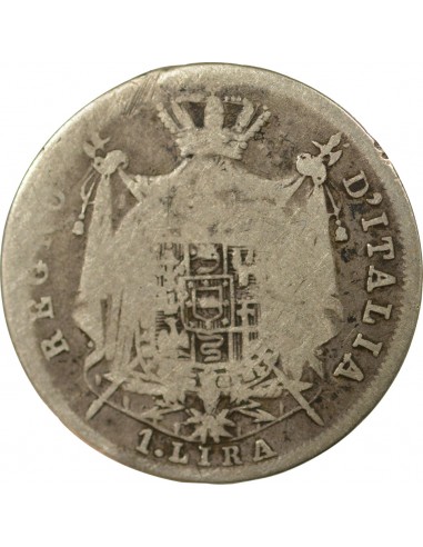 ITALIE, NAPOLEON Ier - LIRE ARGENT - 1811 M MILAN