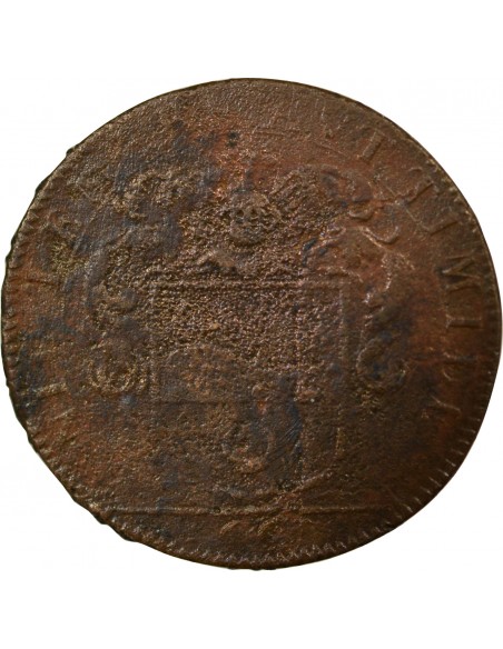 Mathurin Giraud 1 jeton Cuivre 1665 T Nantes