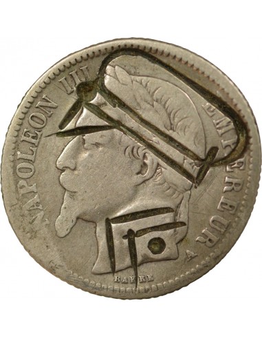 Napoléon III 1 franc Argent 1867 A Paris