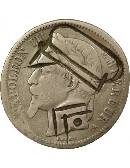 Napoléon III 1 franc Argent 1867 A Paris