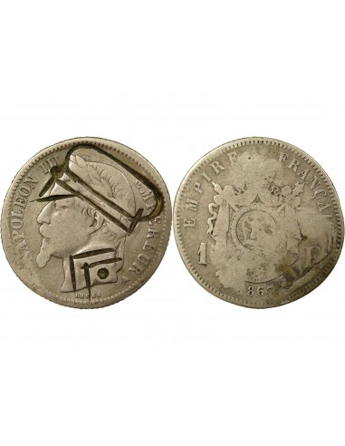 Napoléon III 1 franc Argent 1867 A Paris