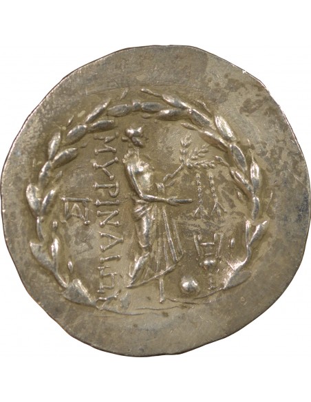 Grèce (Eolide) 1 tetradrachme Argent 150-140 AV JC Myrina