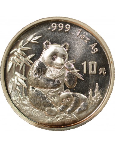 CHINE, PANDA - ONCE ARGENT 1996