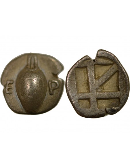Grèce (Beotie)  Beotie, Orchomene - Obole Argent - 525/480 Av. Jc