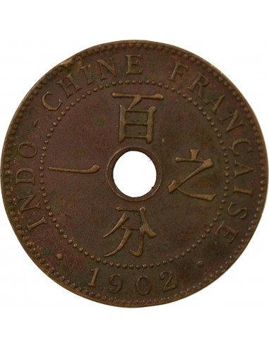 Indo-Chine Fr. Centime Bronze 1902 A Paris