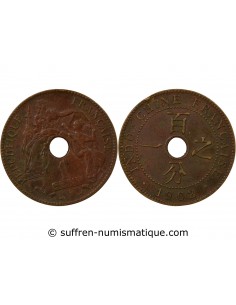 Indo-Chine Fr. 1 centime Bronze 1902 A Paris