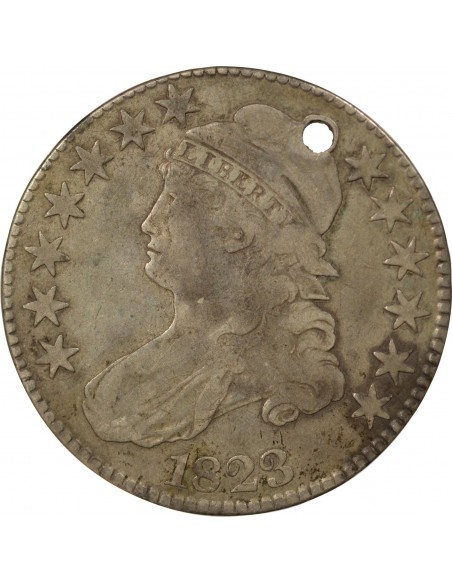 USA 1/2 Dollar Argent 1823 Philadelphie