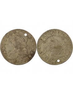 USA 1/2 Dollar Argent 1823 Philadelphie 2