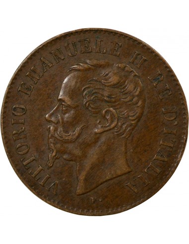 ITALIE, VICTOR EMMANUEL II - 2 CENTESIMI 1867 M MILAN