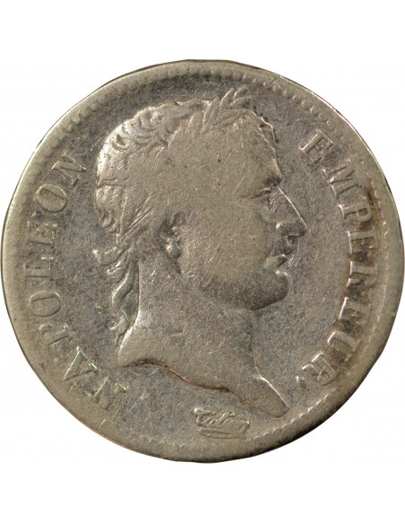 NAPOLEON Ier﻿ - FRANC ARGENT 1812 A PARIS