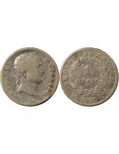 NAPOLEON Ier﻿ - FRANC ARGENT 1812 A PARIS 2