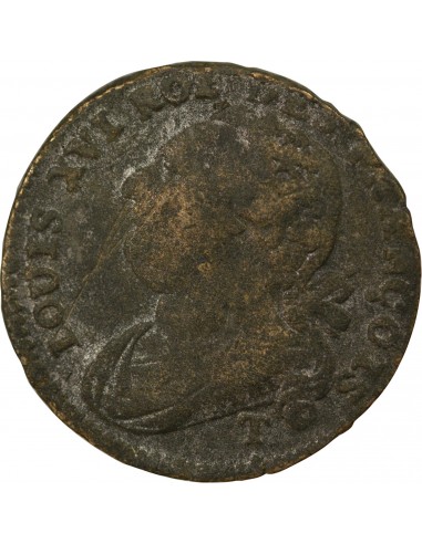 Louis XVI 12 deniers Métal de Cloche 1792 T. Saumur