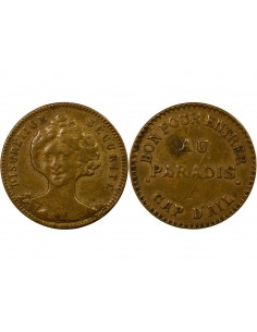 AU PARADIS, CAP D'AIL - JETON DE MAISON CLOSE, NICE 2