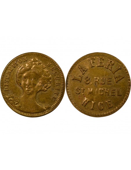 LA FERIA - JETON DE MAISON CLOSE, NICE