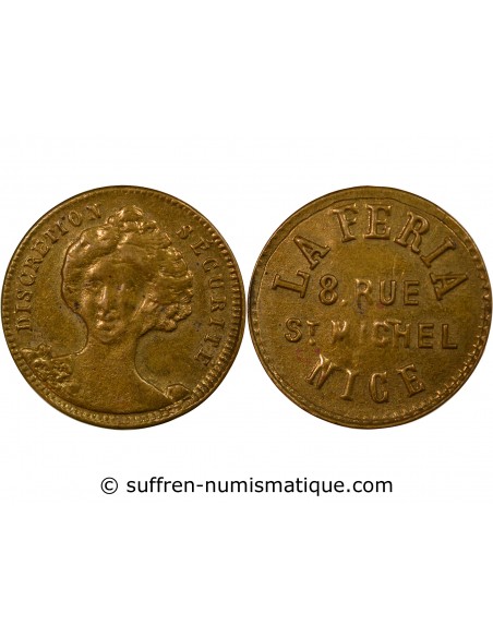 LA FERIA - JETON DE MAISON CLOSE, NICE