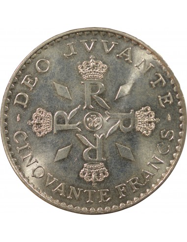 Monaco Rainier III de Monaco 50 francs Argent 1974 Pessac