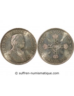Monaco Rainier III de Monaco 50 francs Argent 1974 Pessac