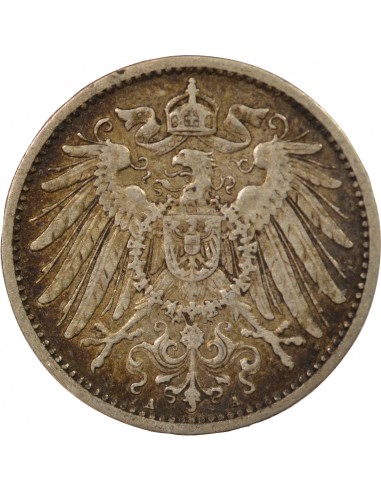 Allemagne Guillaume II de Wurtemberg 1 mark Argent 1903 A Berlin