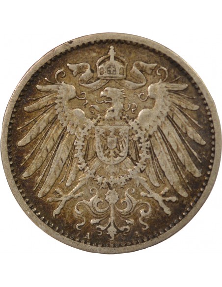 Allemagne Guillaume II de Wurtemberg 1 mark Argent 1903 A Berlin