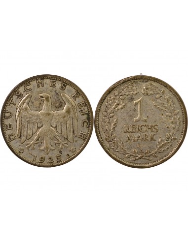 Allemagne 1 mark Argent 1925 A Berlin