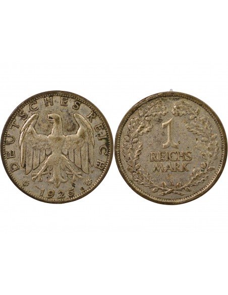 Allemagne 1 mark Argent 1925 A Berlin