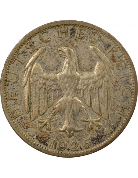 Allemagne 2 mark Argent 1926 A Berlin