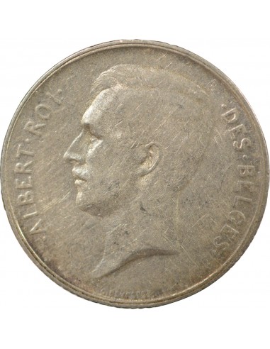 Belgique Albert Ier, Prince de Monaco 1 franc Argent 1910