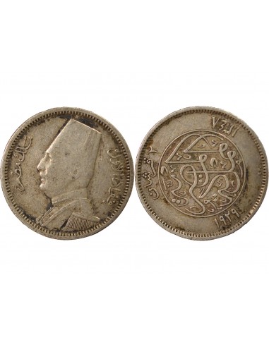 Egypte Fouad Ier, Pacha d´Egypte 2 piastres Argent 1348 (1929)