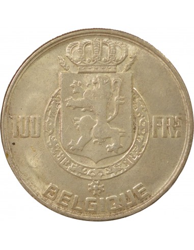 Belgique Prince Charles, Prince de Galles, Héritier de la Couronne d´Angleterre 100 francs Argent 1948
