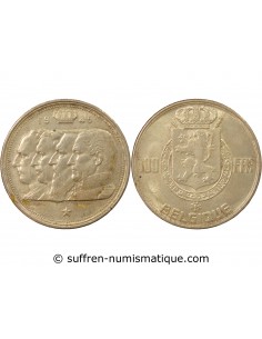 Belgique Prince Charles, Prince de Galles, Héritier de la Couronne d´Angleterre 100 francs Argent 1948