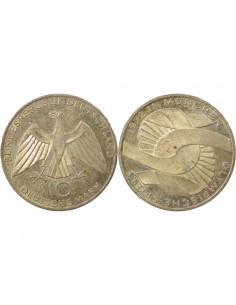 Allemagne 10 mark Argent 1972 D Munich 2
