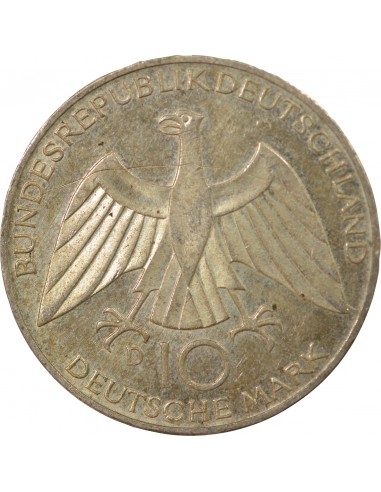 Allemagne 10 mark Argent 1972 D Munich