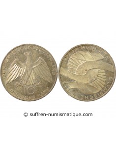 Allemagne 10 mark Argent 1972 D Munich