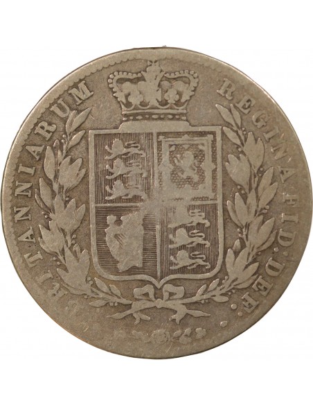 GRANDE-BRETAGNE, VICTORIA - HALF CROWN 1876