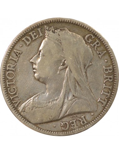 Grande Bretagne Victoria, Reine 1/2 crown Argent 1895 Londres