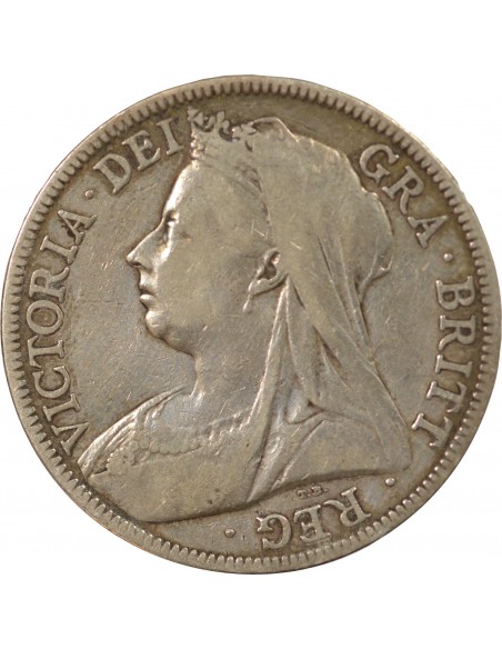 Grande Bretagne Victoria, Reine 1/2 crown Argent 1895 Londres